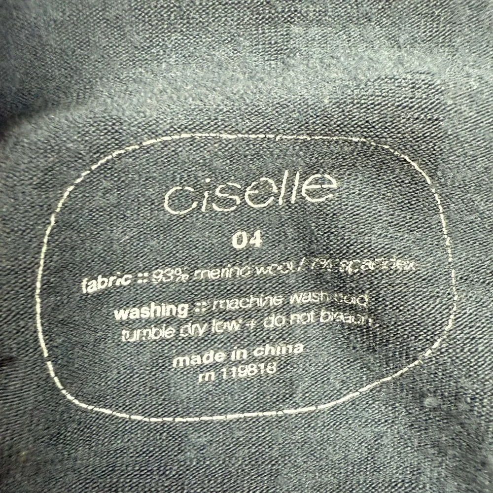 Oiselle Wazzie Wool Running Top 4 - Picture 3 of 4